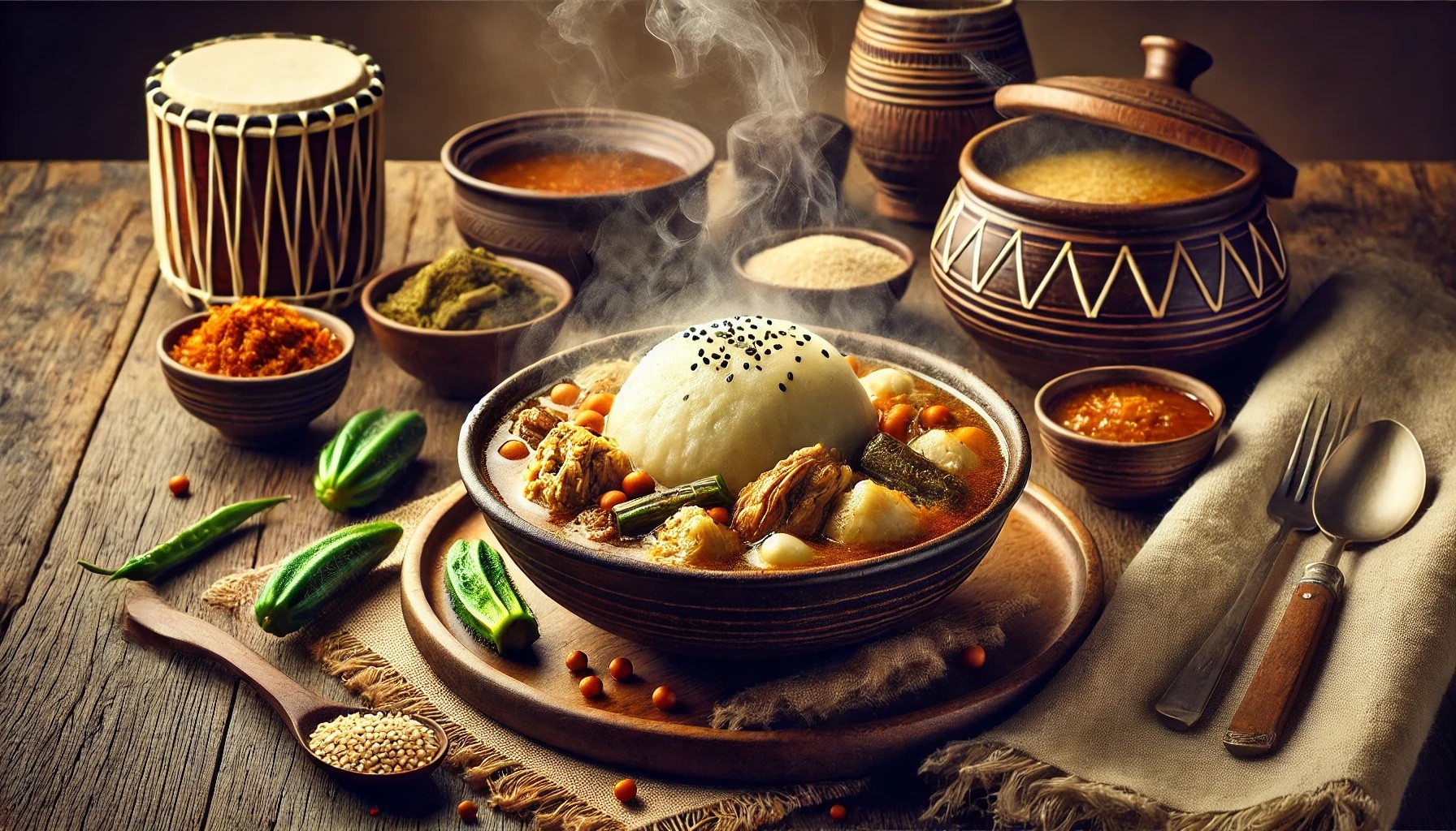 Haja's Kitchen | Fufu Soup
